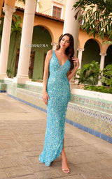 6 of 9 Primavera Couture 4104 Crystal Blue