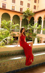 7 of 12 Primavera Couture 4113 Red