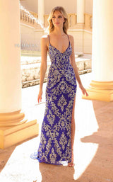 1 of 4 Primavera Couture 4154 Blue