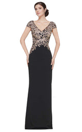 1 of 10 Rina Di Montella RD2652 Black/Gold