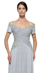 5 of 8 Rina Di Montella RD2674 Dress Ice-Blue