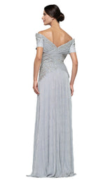 3 of 8 Rina Di Montella RD2674 Dress Ice-Blue