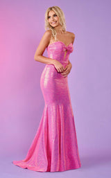 6 of 21 Rachel Allan 70547 Hot Pink