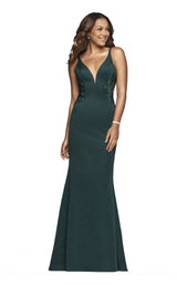 1 of 17 Faviana S10226 Dark Green