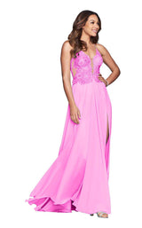 3 of 24 Faviana S10228 Rose/Pink