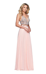 6 of 16 Faviana S10244 Rose/Pink