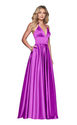 10 of 34 Faviana S10252 Deep Mauve