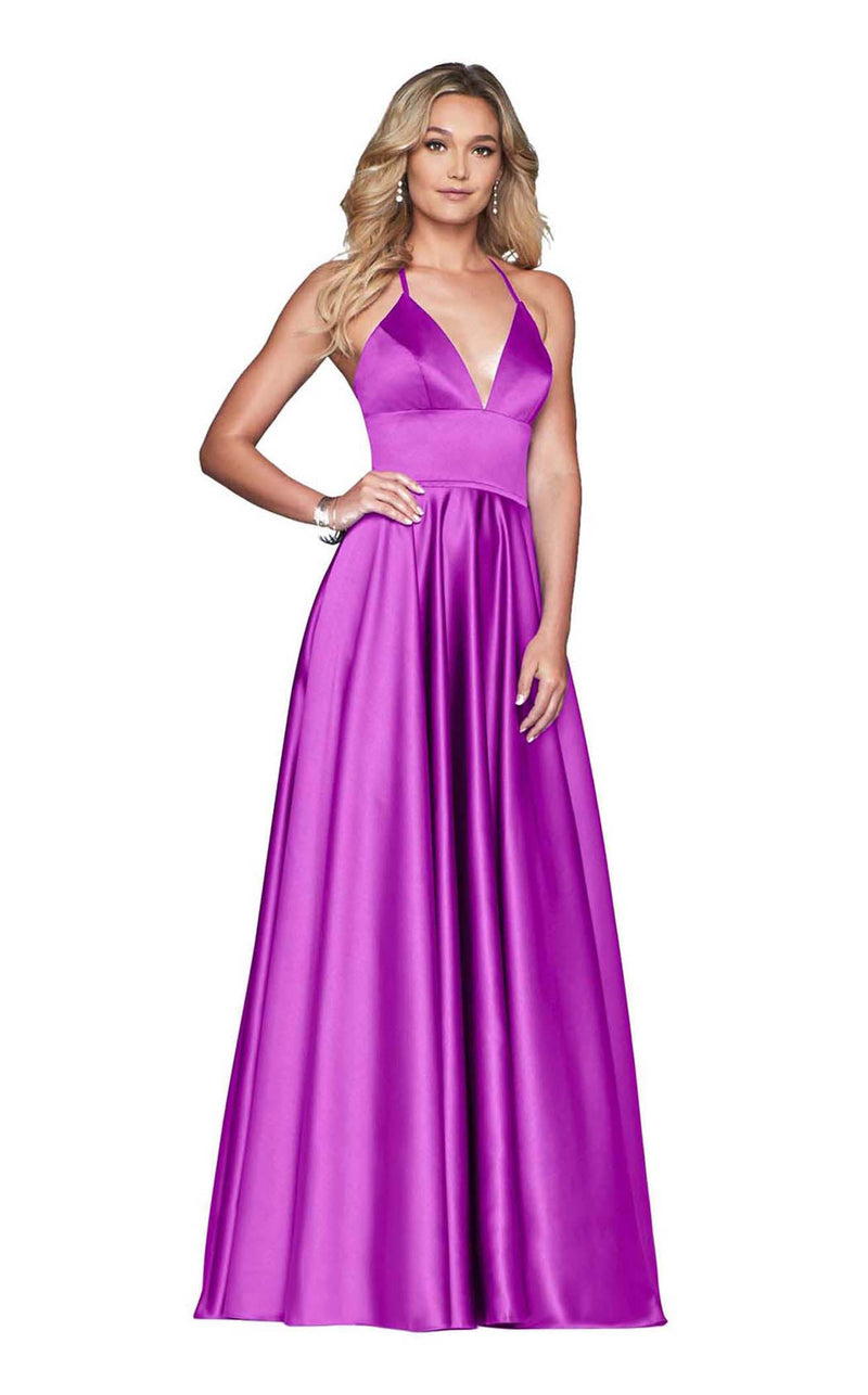 Faviana S10252 Deep Mauve