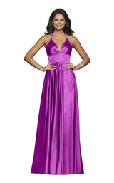 2 of 33 Faviana S10255 Deep Mauve