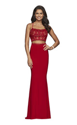 2 of 12 Faviana S10272 Red