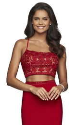 10 of 12 Faviana S10272 Red