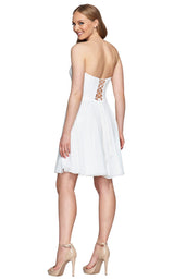 3 of 6 Faviana S10368 Dress Ivory