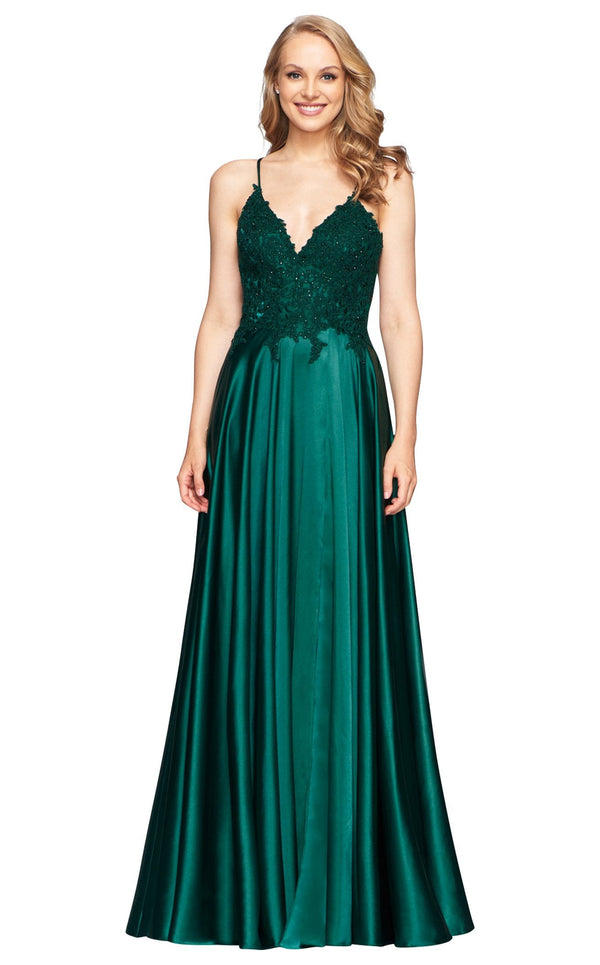 Faviana S10400 Dress Deep-Green