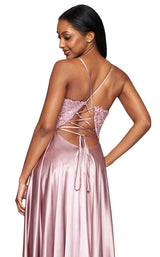 16 of 17 Faviana S10400 Dress Deep-Mauve