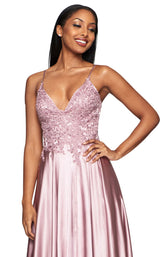 12 of 17 Faviana S10400 Dress Deep-Mauve