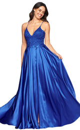 9 of 17 Faviana S10400 Dress Royal