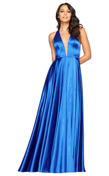 4 of 11 Faviana S10403 Dress Royal