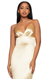 2 of 3 Faviana S10410 Dress Gold