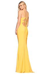 4 of 7 Faviana S10418 Dress Daffodil