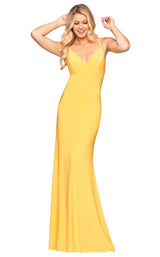 1 of 7 Faviana S10418 Dress Daffodil