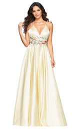 2 of 9 Faviana S10423 Dress Buttercream