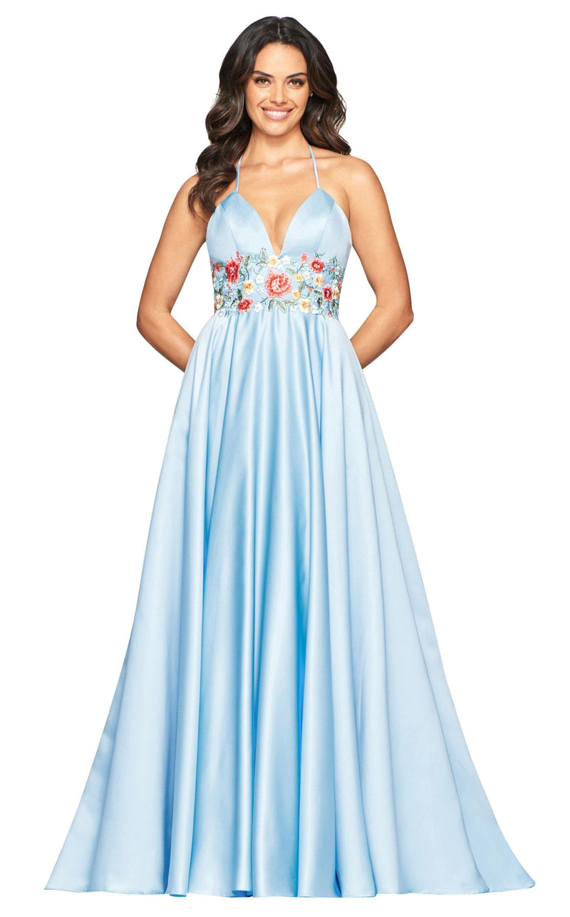 Faviana S10423 Dress Cloud-Blue