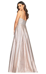 4 of 7 Faviana S10424 Dress Copper