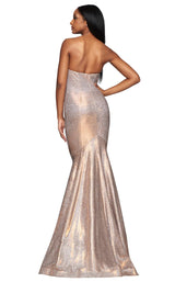 4 of 7 Faviana S10426 Dress Copper