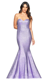 2 of 7 Faviana S10426 Dress Lavender