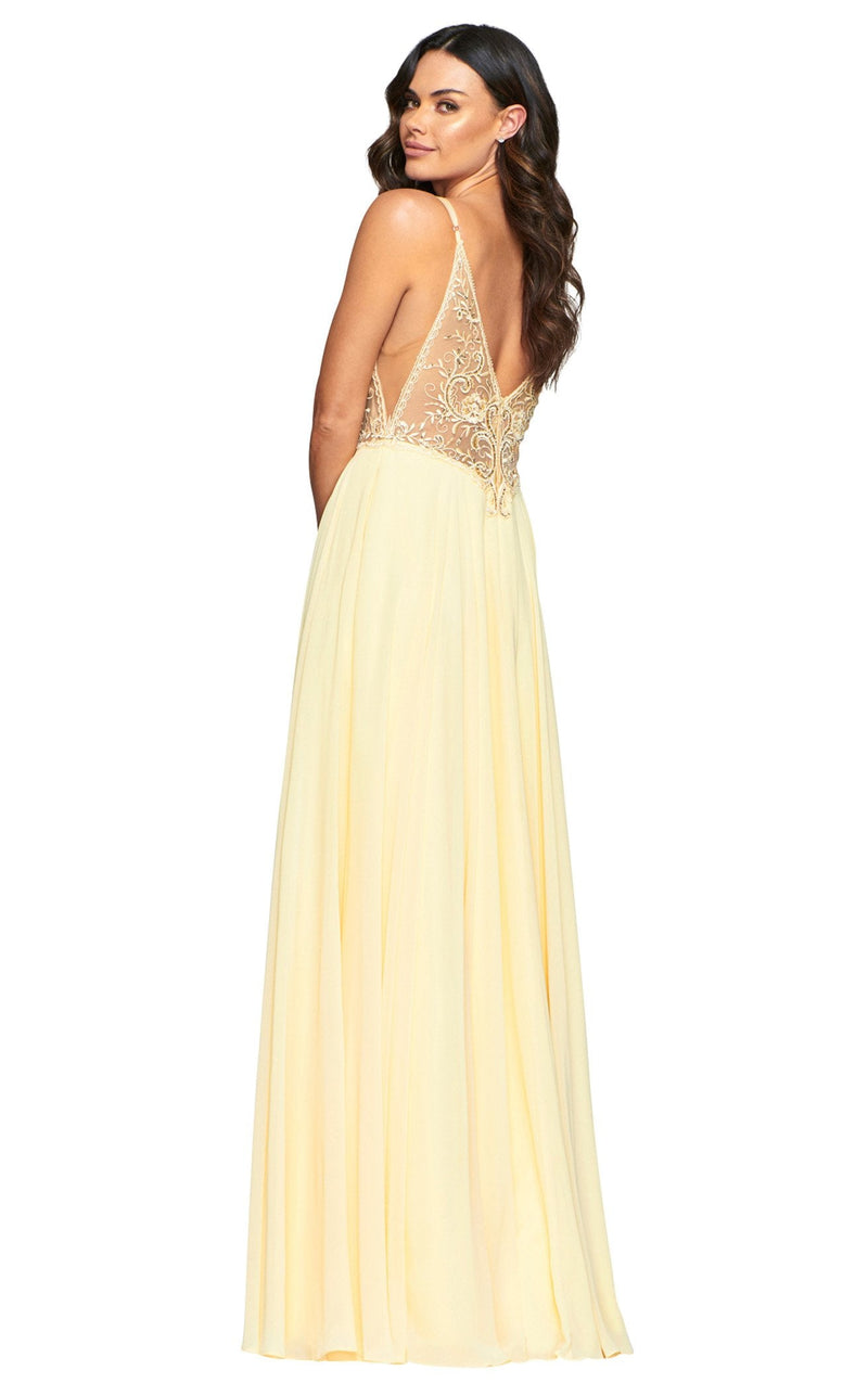 Faviana S10431 Dress Buttercream