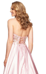 5 of 5 Faviana S10443 Dress Pale-Pink