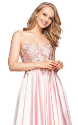 4 of 5 Faviana S10443 Dress Pale-Pink