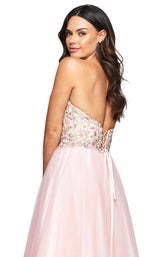 5 of 5 Faviana S10445 Dress Soft-Pink