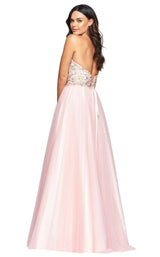 2 of 5 Faviana S10445 Dress Soft-Pink