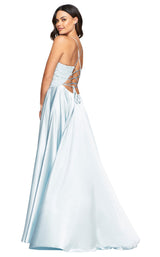 2 of 5 Faviana S10447 Dress Light-Ice-Blue