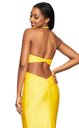 9 of 9 Faviana S10448 Dress Daffodil