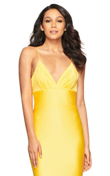 4 of 5 Faviana S10458 Dress Daffodil