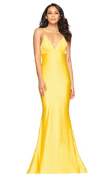 1 of 5 Faviana S10458 Dress Daffodil