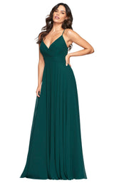 1 of 5 Faviana S10466 Dress Evergreen