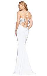 4 of 7 Faviana S10475 Dress Ivory