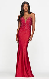 1 of 2 Faviana S10501 Dress Ruby