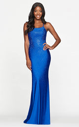 2 of 4 Faviana S10506 Dress Royal