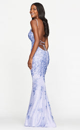 4 of 4 Faviana S10508 Dress Periwinkle