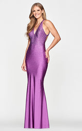 1 of 2 Faviana S10631 Dress Light-Plum