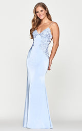 1 of 2 Faviana S10641 Dress Periwinkle