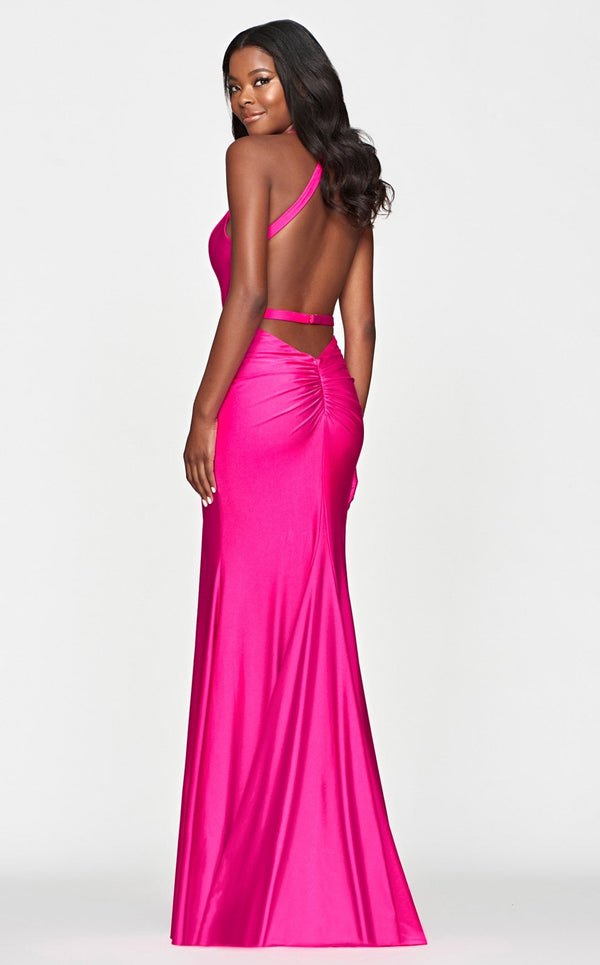 Faviana S10646 Dress Hot-Pink