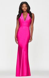 1 of 2 Faviana S10646 Dress Hot-Pink