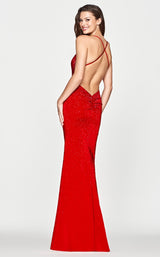 2 of 2 Faviana S10656 Dress Red