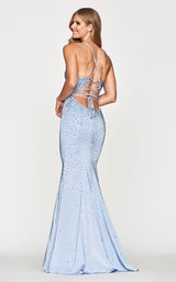 2 of 2 Faviana S10657 Dress Periwinkle