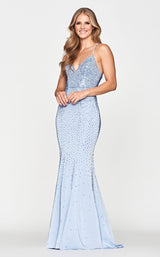 1 of 2 Faviana S10657 Dress Periwinkle